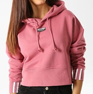 Adidas Womens Vocal Cropped Hoodie. Excellent Conditions. Like New